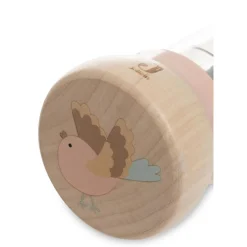 Jollein                    Bâton de Pluie en Bois Lovely Birds    Multicolore