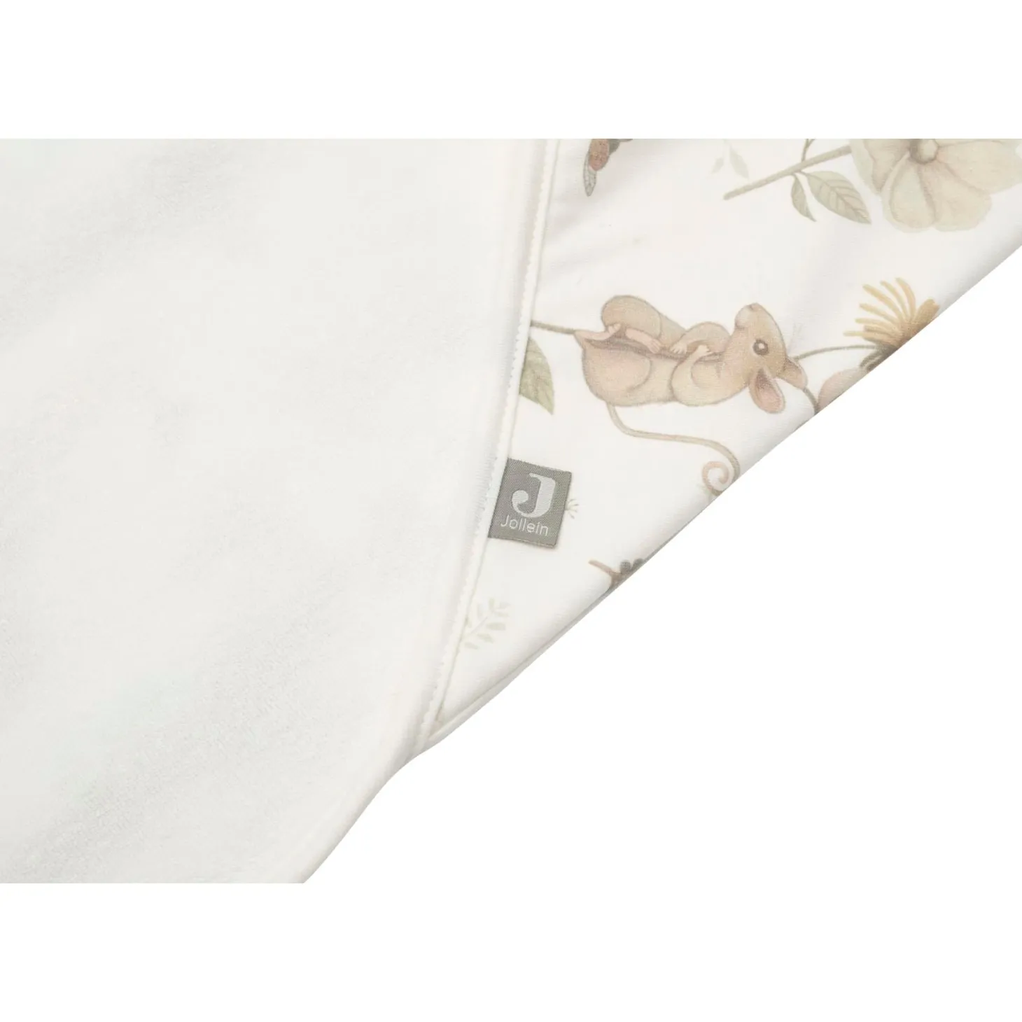 Jollein Cape de bain dreamy mouse 75x75 cm
