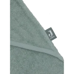 Jollein Cape de bain Éponge Croco Ash Green 75x75 cm