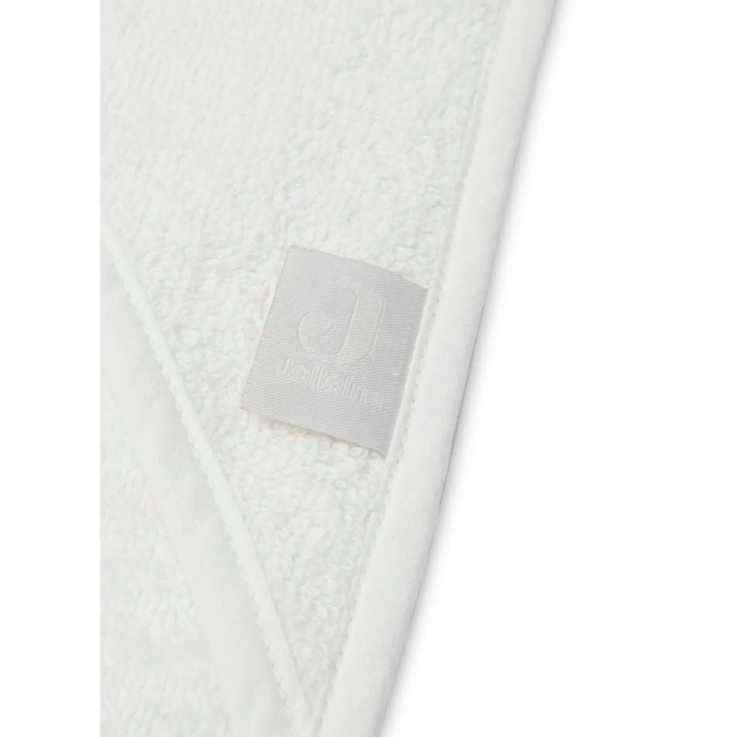 Jollein Cape de bain Éponge Ivory 75x75 cm