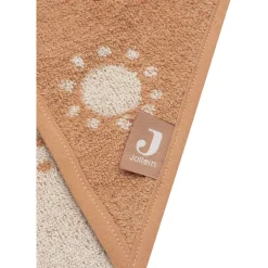 Jollein Cape de Bain Éponge Jacquard Sun Terra 75x75 cm
