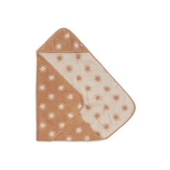 Jollein Cape de Bain Éponge Jacquard Sun Terra 75x75 cm