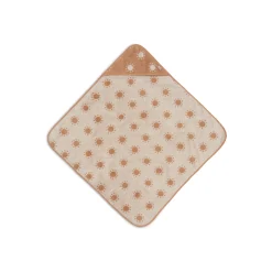 Jollein Cape de Bain Éponge Jacquard Sun Terra 75x75 cm