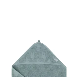 Jollein                    Cape de bain Éponge Miffy Jaquard    Sea Green            75x75 cm