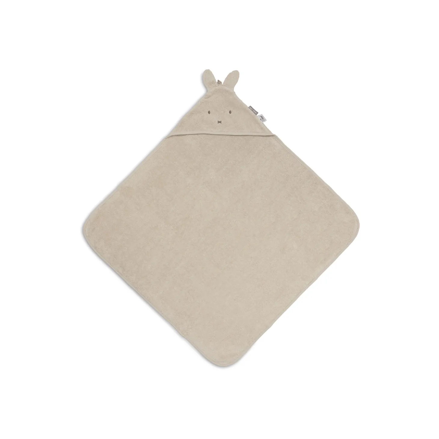 Jollein Cape de Bain Éponge Miffy Sand 75x75 cm