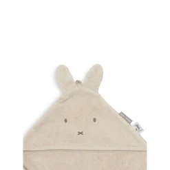 Jollein Cape de Bain Éponge Miffy Sand 75x75 cm