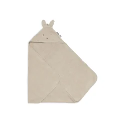 Jollein Cape de Bain Éponge Miffy Sand 75x75 cm