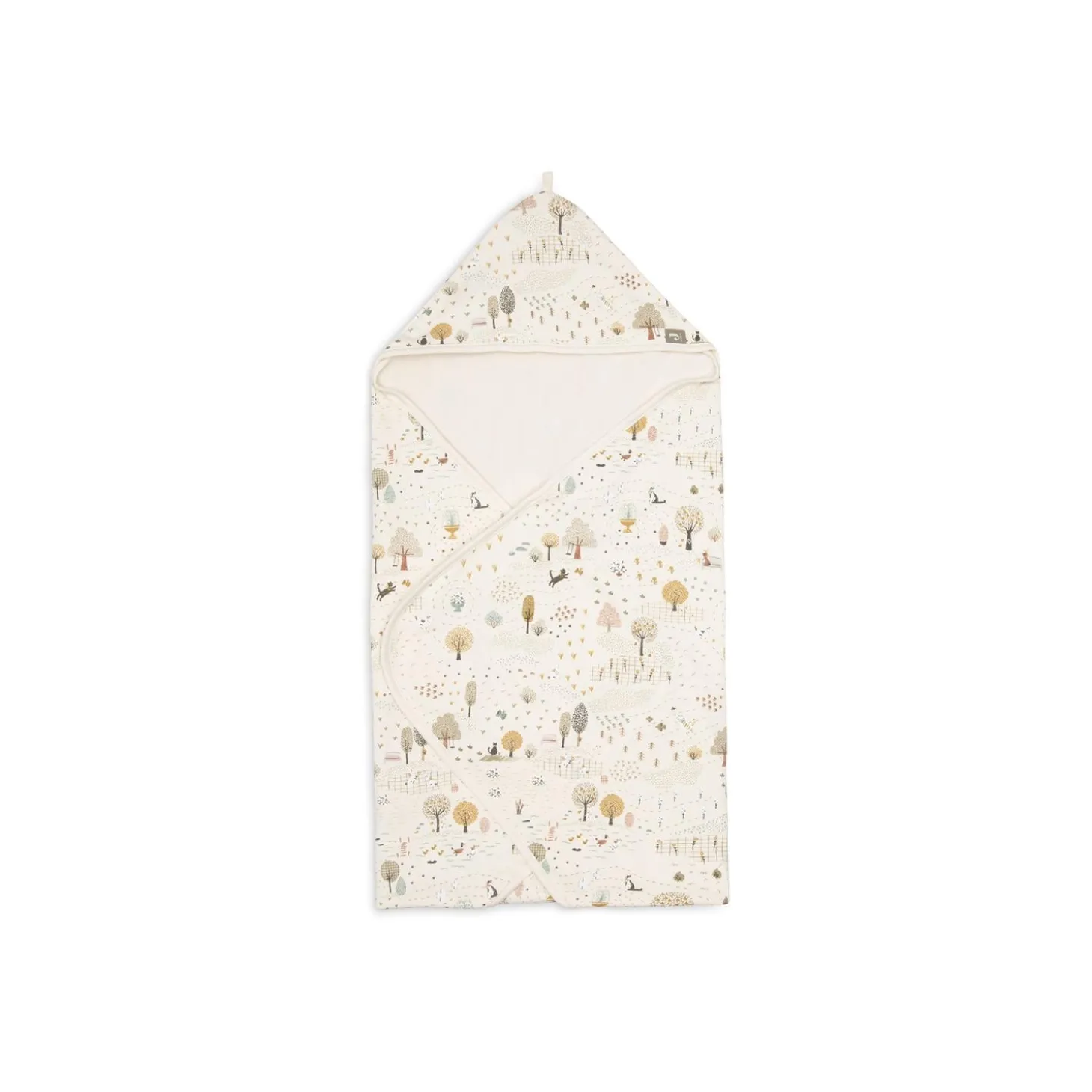 Jollein Cape de Bain Tiny Park Multicolore 75x75 cm