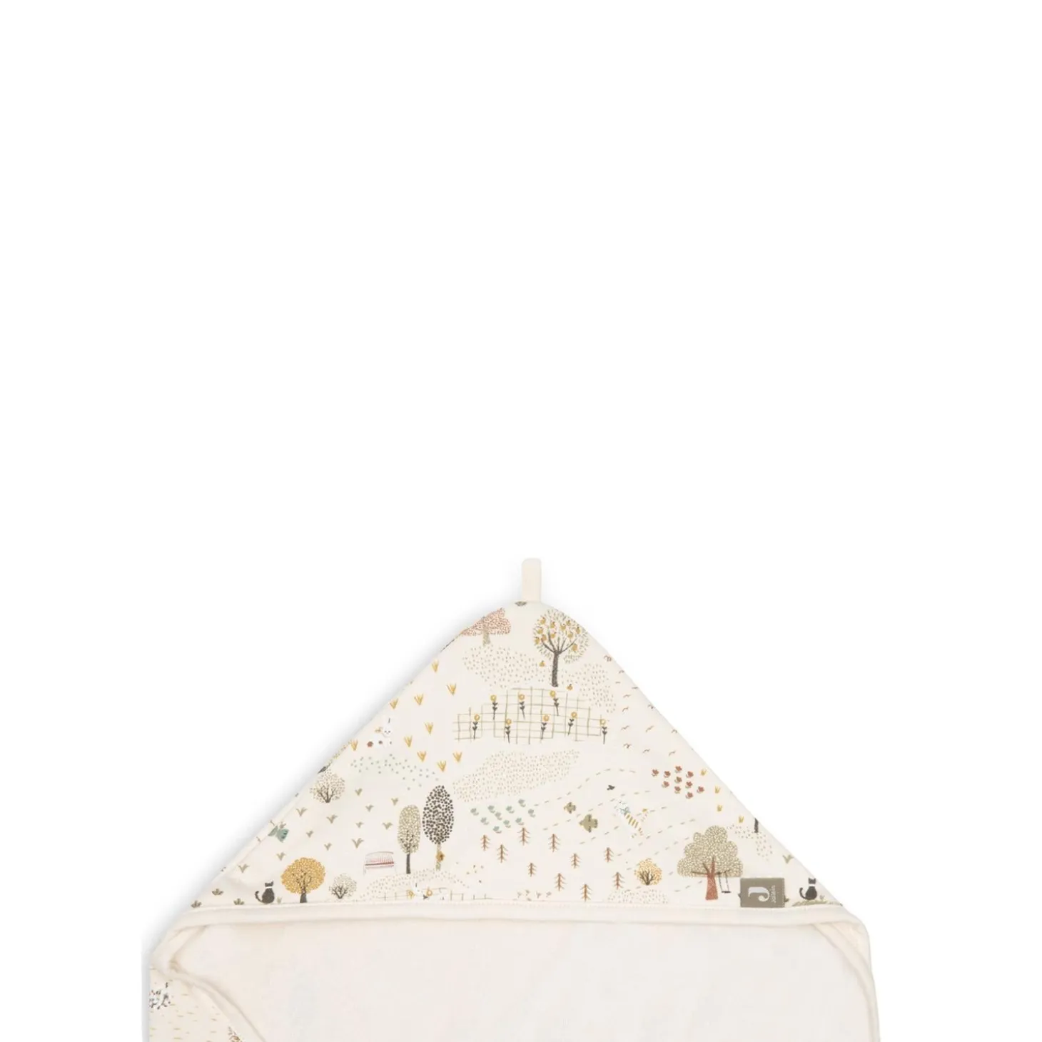 Jollein Cape de Bain Tiny Park Multicolore 75x75 cm