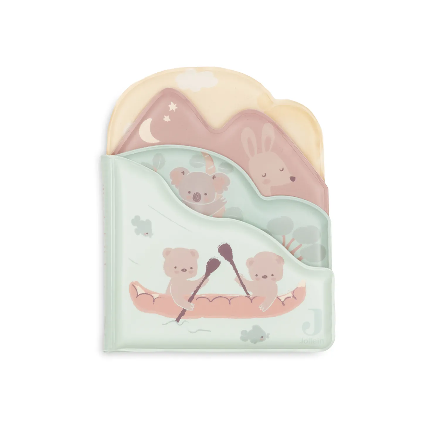 Jollein Carnet de Bain Magique Kangaroots Multicolore