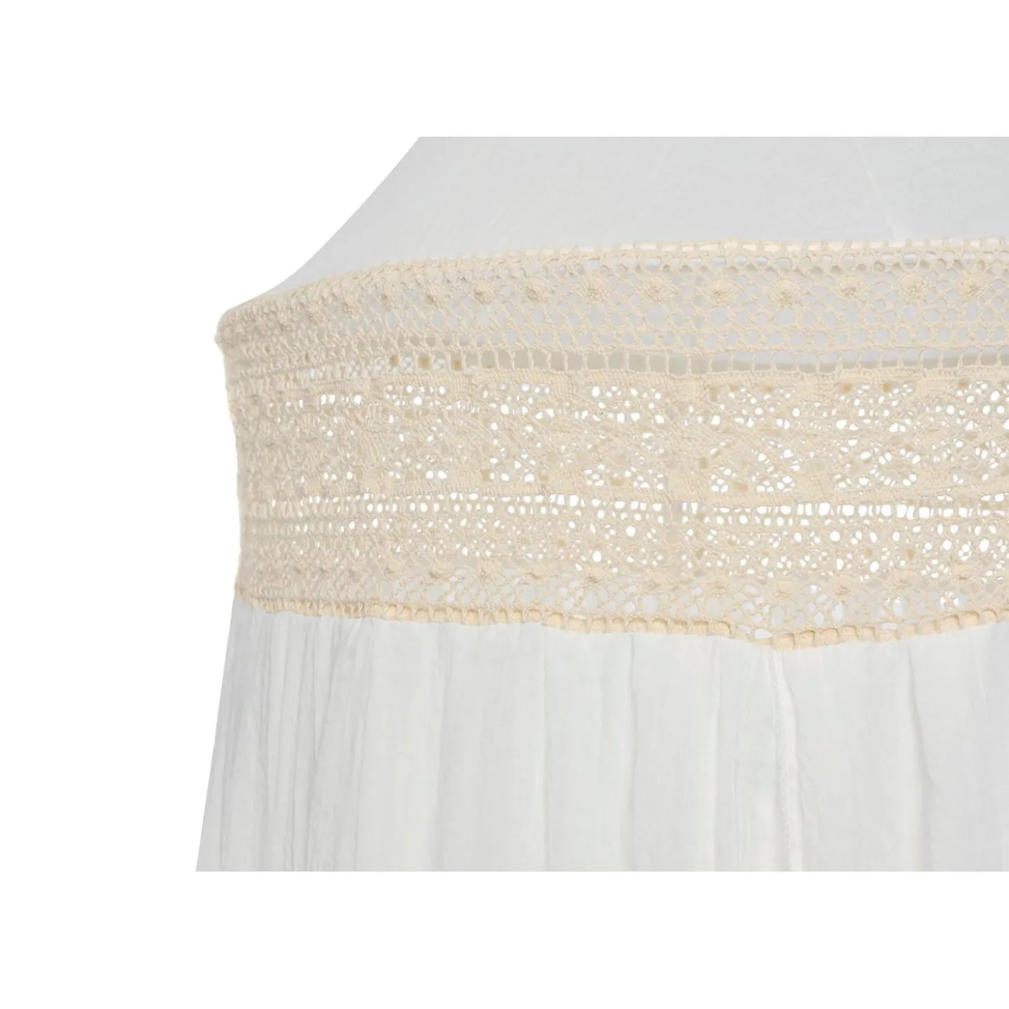 Jollein Ciel Vintage Boho Lace Ivory 245 cm