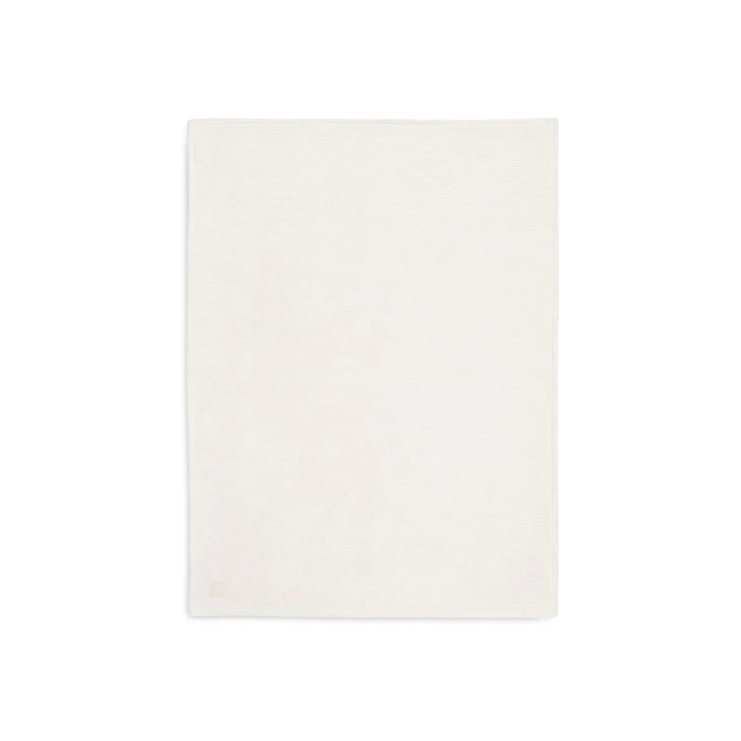 Jollein Couverture Berceau basic knit fleece Ivory 75x100 cm