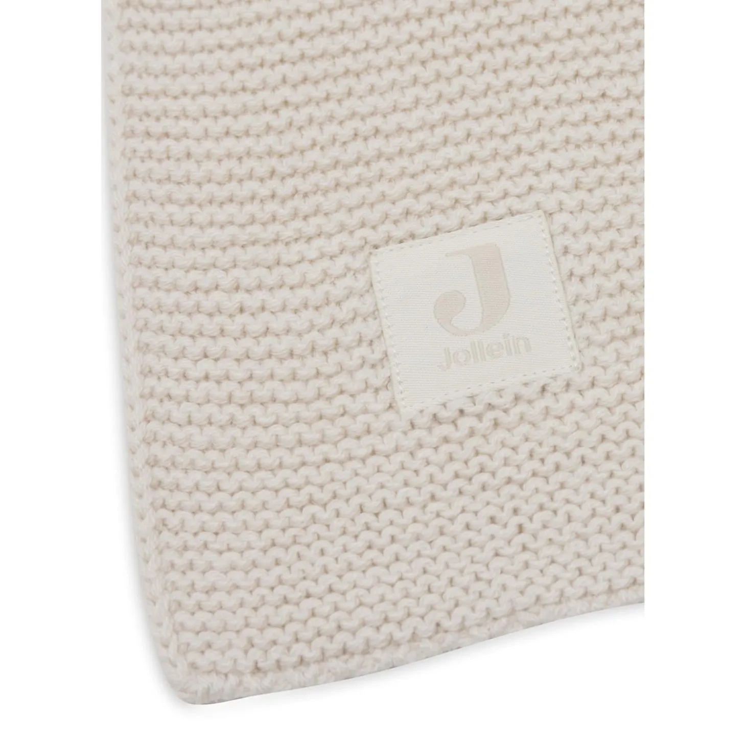 Jollein Couverture Berceau Basic Knit Oatmeal 75x100 cm