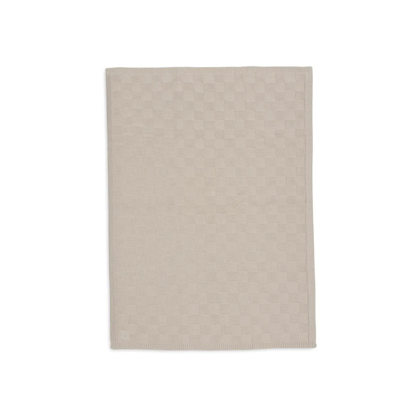 Jollein Couverture Berceau Box Knit Gots Warm Sand 75x100 cm