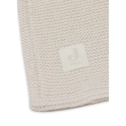 Jollein                    Couverture Berceau Basic Knit/Velvet    Oatmeal            75x100 cm