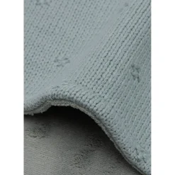 Jollein Couverture Berceau Cosy Knit Velvet Sea Green 75x100 cm
