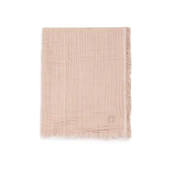Jollein Couverture Berceau Fringe Gots Moonstone 75x100 cm