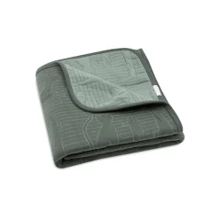 Jollein                    Couverture Berceau Jungle Jambo    Ash Green            75x100 cm