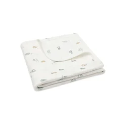 Jollein                    Couverture Berceau Jersey On The Go    Multicolor            75x100 cm
