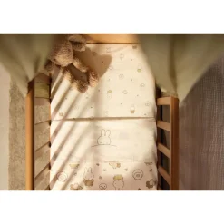 Jollein Couverture Berceau Jersey Miffy Family Farm Multicolore 75x100 cm