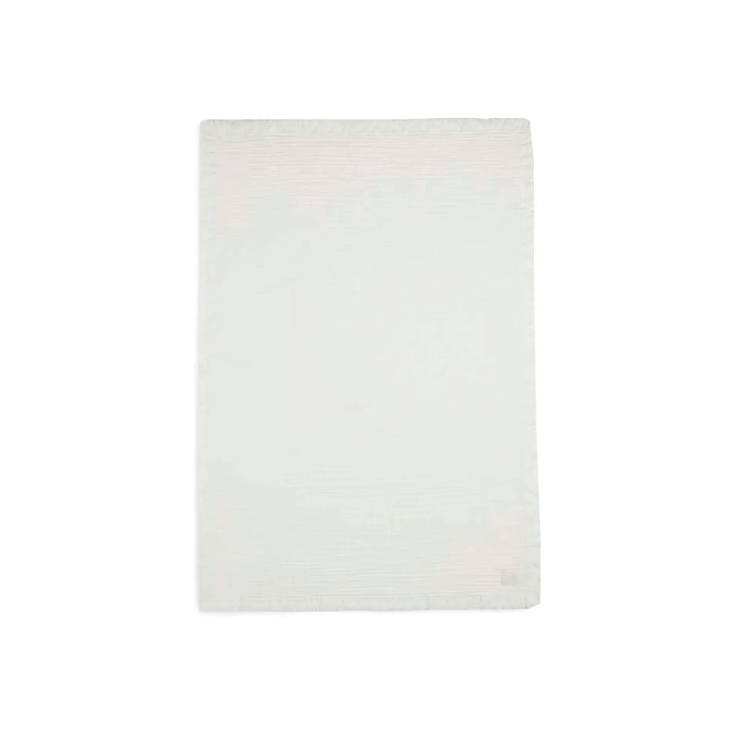 Jollein Couverture Berceau Muslin Fringe Ivory