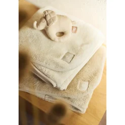 Jollein                    Couverture Berceau Sherpa    Oatmeal            75x100 cm
