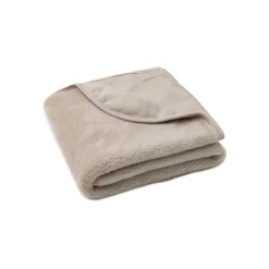 Jollein Couverture Berceau Sherpa Warm Sand 75x100 cm