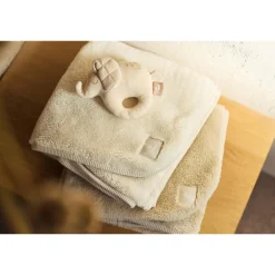 Jollein Couverture Berceau Sherpa Warm Sand 75x100 cm