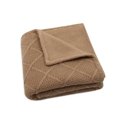 Jollein                    Couverture Berceau Teddy Fleece    Biscuit            75x100 cm