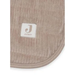 Jollein Couverture Berceau Velvet Rib Milky Coffee 75x100 cm