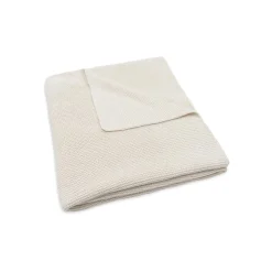 Jollein Couverture Lit Bébé Basic Knit Oatmeal 100x150 cm