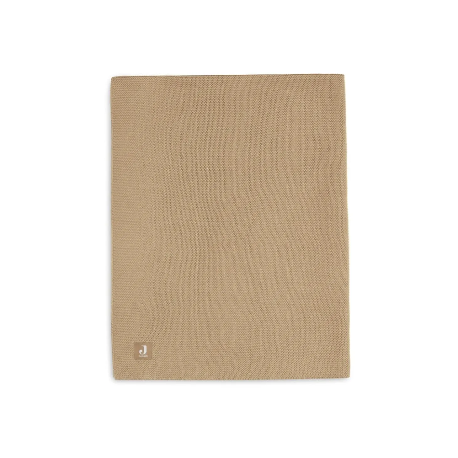 Jollein Couverture Lit Bébé basic knit fleece Biscuit