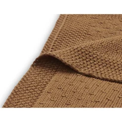 Jollein                    Couverture Lit Bébé Basic knit    Caramel            150 x 100 cm