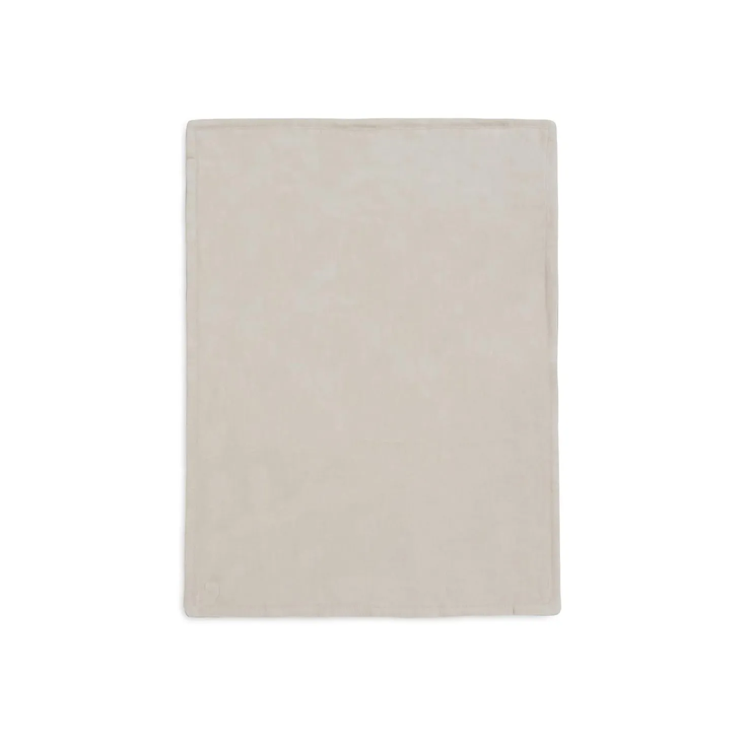 Jollein Couverture Lit Bébé Box Knit/Velvet GOTS Warm Sand 100x150 cm