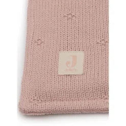 Jollein Couverture Lit Bébé Cosy Knit Velvet Wild Rose 100x150 cm