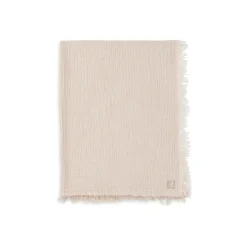 Jollein Couverture Lit Bébé Fringe Stripe Biscuit 120x120 cm