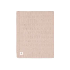 Jollein                    Couverture Lit Bébé grain knit    Wild Rose            100x150 cm