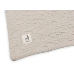 Jollein Couverture Lit Bébé soft waves Nougat 100x150 cm