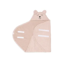 Jollein                    Couverture portefeuille bear boucle    Wild Rose