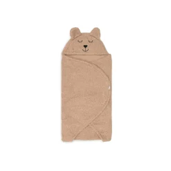 Jollein Couverture portefeuille bear boucle Biscuit