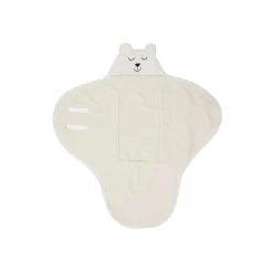 Jollein Couverture portefeuille bear boucle Oatmeal