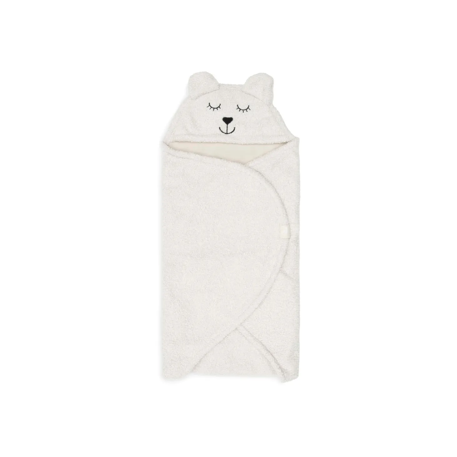 Jollein Couverture portefeuille bear boucle Oatmeal