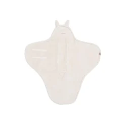 Jollein Couverture portefeuille Bunny Cloudy Rib Oatmeal
