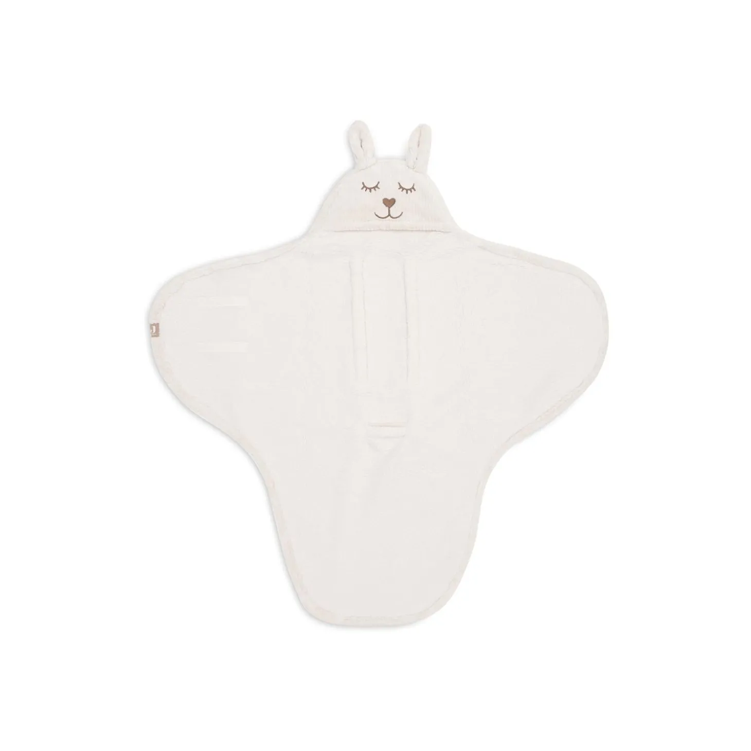 Jollein Couverture portefeuille Bunny Cloudy Rib Oatmeal