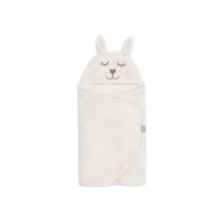 Jollein Couverture portefeuille Bunny Cloudy Rib Oatmeal