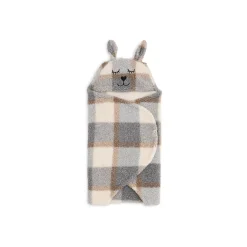 Jollein                    Couverture Portefeuille Bunny Check Boucle    Multicolor