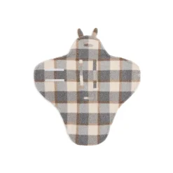 Jollein                    Couverture Portefeuille Bunny Check Boucle    Multicolor