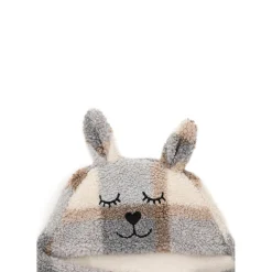Jollein                    Couverture Portefeuille Bunny Check Boucle    Multicolor