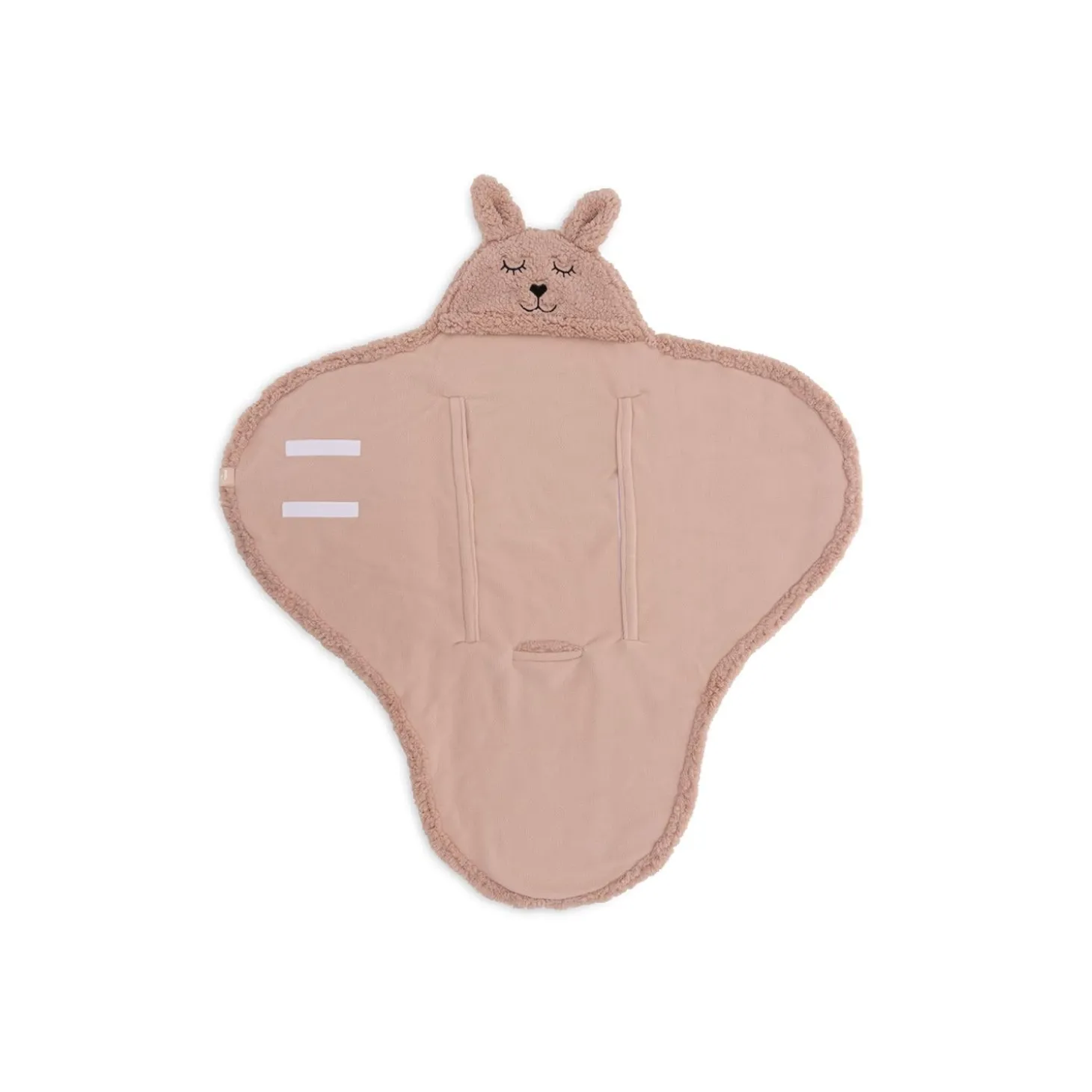 Jollein Couverture Portefeuille Bunny Wild Rose