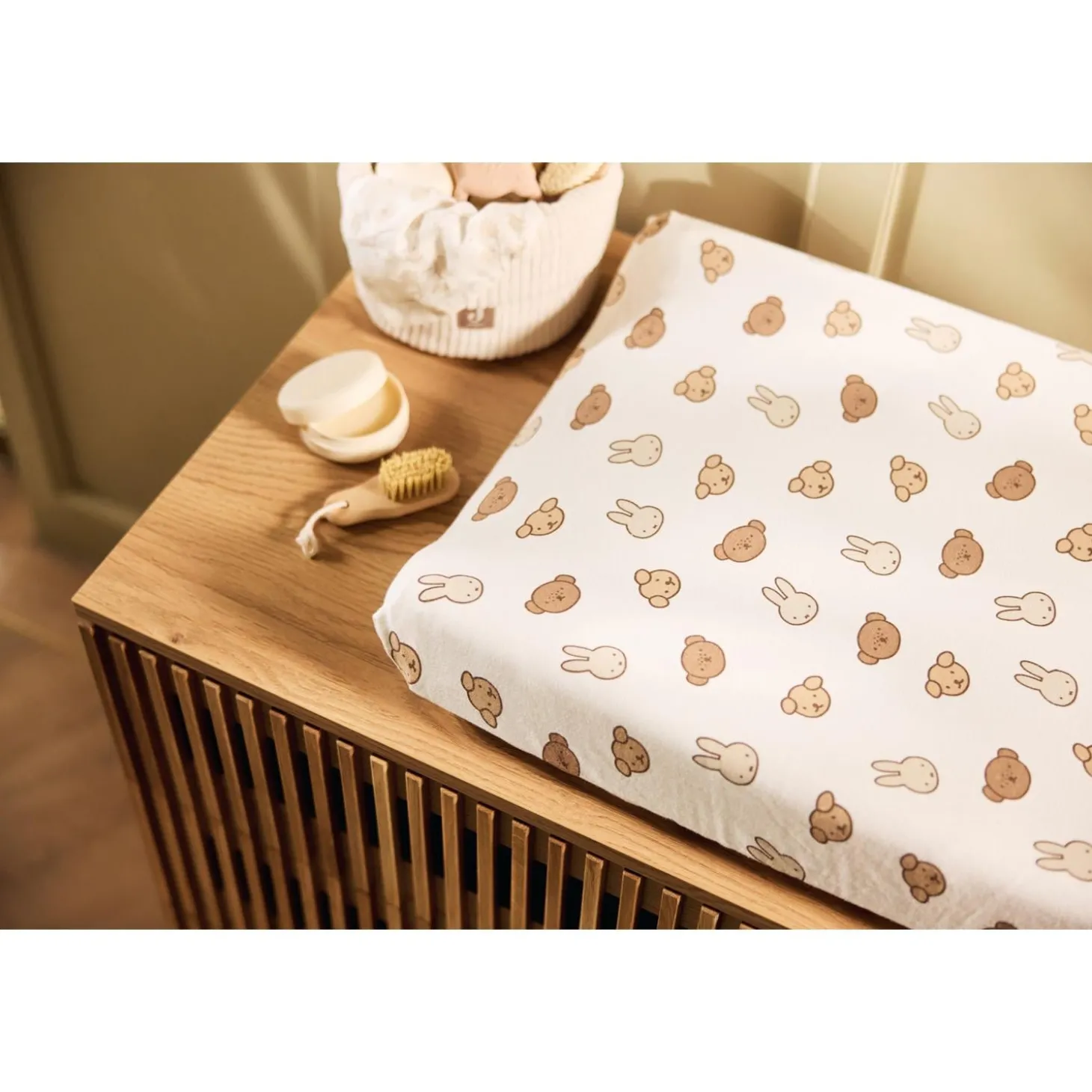 Jollein Couverture portefeuille Teddy Biscuit